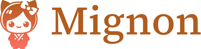 création de logo Mignon