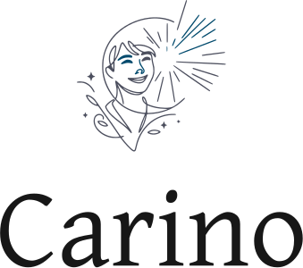 design del logo Carino