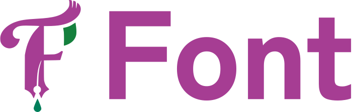 desain logo Font
