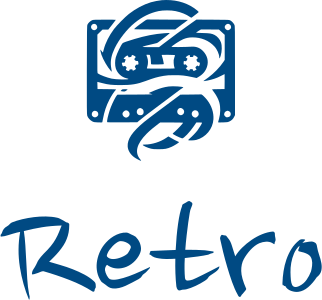 desain logo Retro