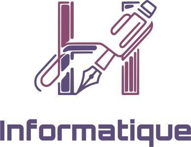 création de logo Informatique