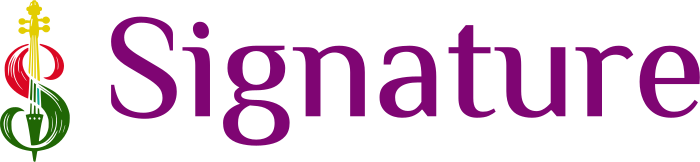 Signature logo design