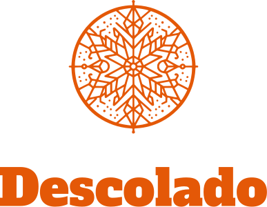 Descolado logo design