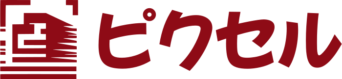 ピクセル logo design
