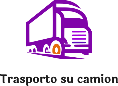 Trasporto su camion logo design