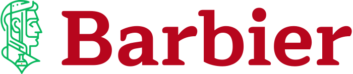 Barbier logo design