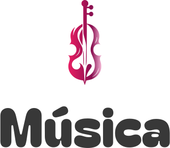Música logo design