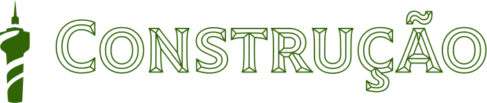 Construção logo design