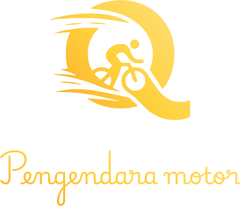 Pengendara motor logo design