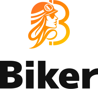 Biker logo design