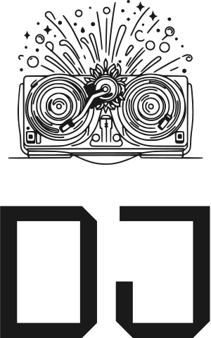 DJ logo design