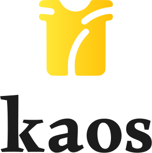 kaos logo design