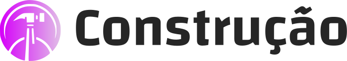 Construção logo design