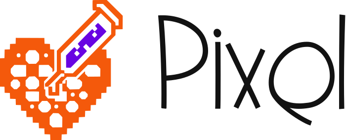 Pixel logo design