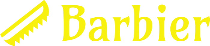 Barbier logo design