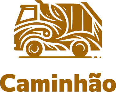 Caminhão logo design