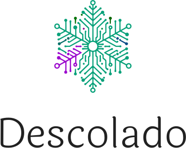Descolado logo design