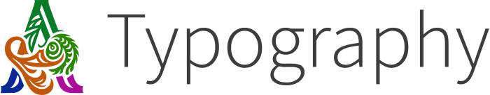 Typography logo design