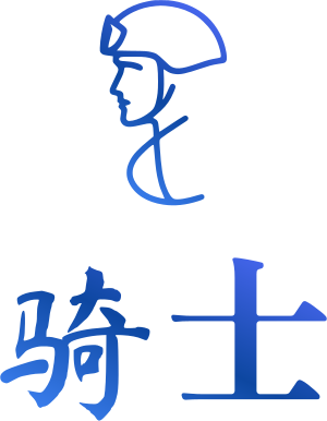 骑士 logo design