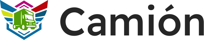 Camión logo design