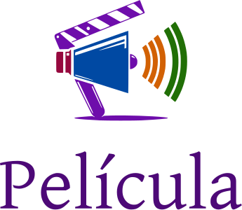Película logo design