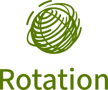 Rotation logo design