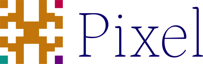 Pixel logo design