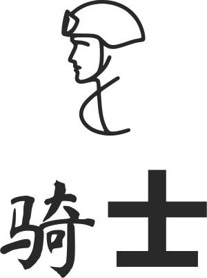 骑士 logo design