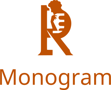 Monogram logo design
