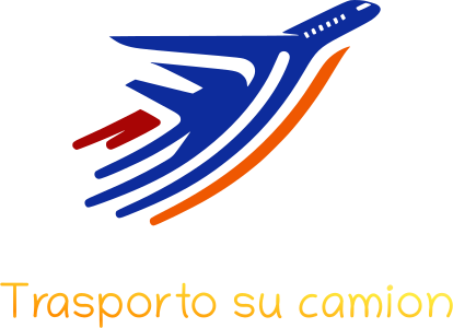 Trasporto su camion logo design