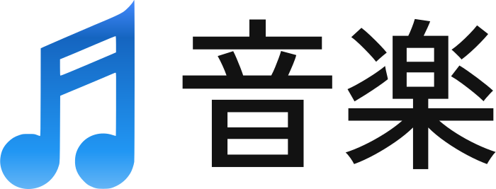 音楽 logo design