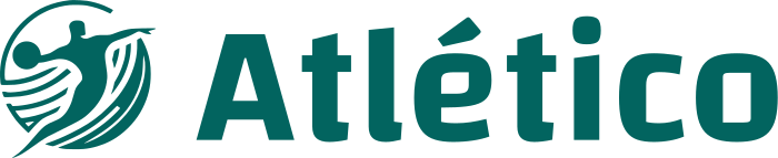 Atlético logo design