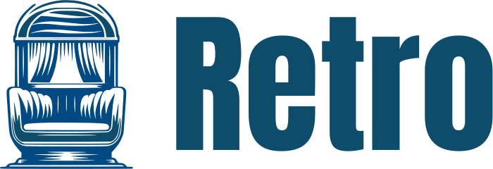 desain logo Retro