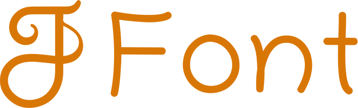desain logo Font