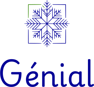 création de logo Génial