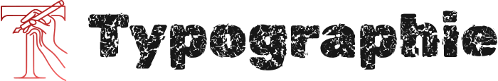 création de logo Typographie