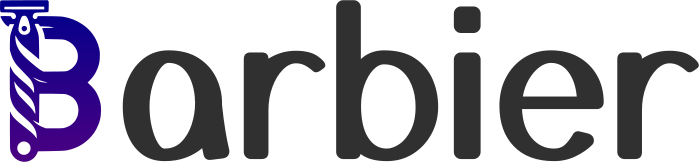 création de logo Barbier