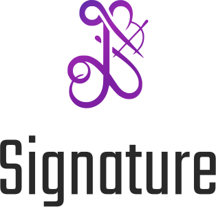 création de logo Signature