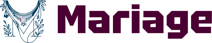 création de logo Mariage