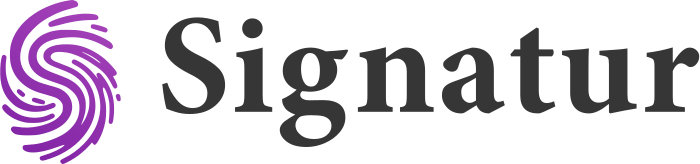 Signatur Logo-Design
