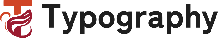 Typography logo design