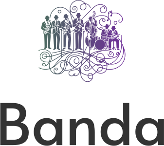 diseño de logotipo Banda