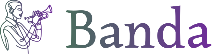 design de logotipo Banda