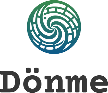 Dönme logo tasarımı