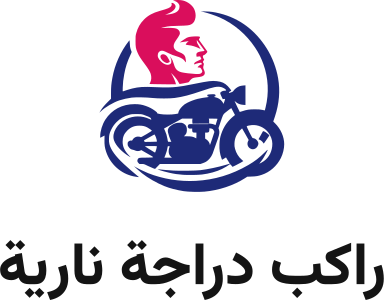 تصميم شعار راكب دراجة نارية