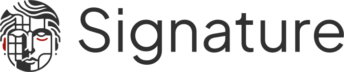 Signature logo design