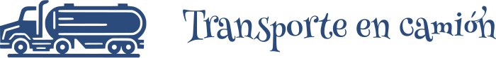 diseño de logotipo Transporte en camión