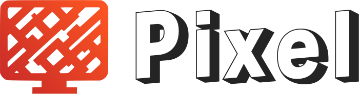 design del logo Pixel
