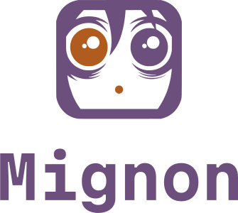 création de logo Mignon