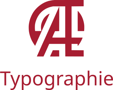 création de logo Typographie